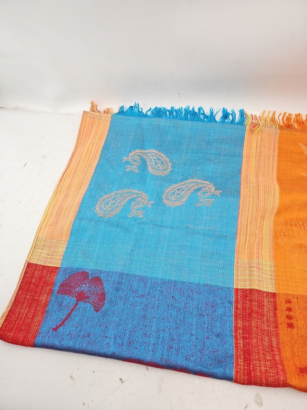 Patterned Pashmina Scarf Wrap - Picture 4 of 5